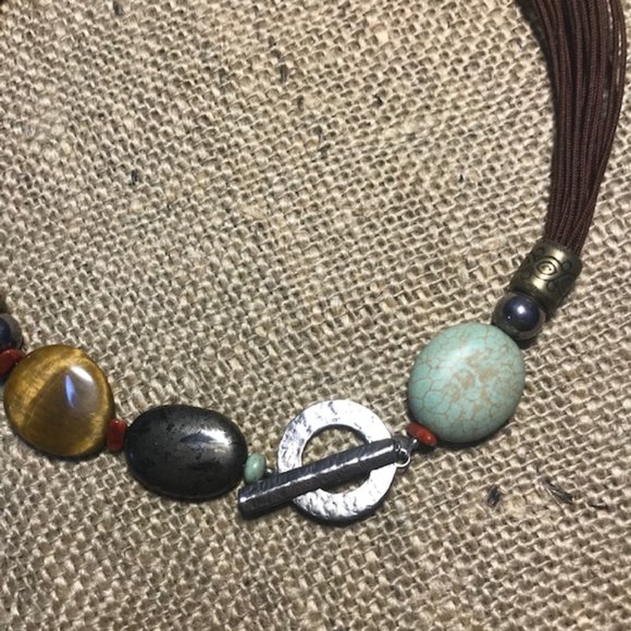 Silpada Multi-Cord Necklace - Picture 2 of 3